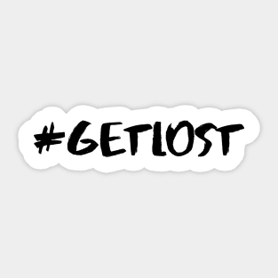 Get Lost Sticker